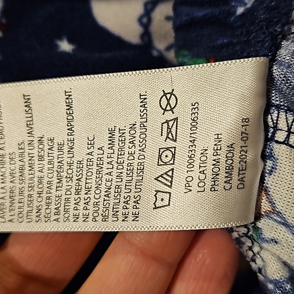 Boy's Holiday Dino Pajama Pants. Super Soft Flannel. Sz: L (10/12) Looks Great! - Picture 7 of 8